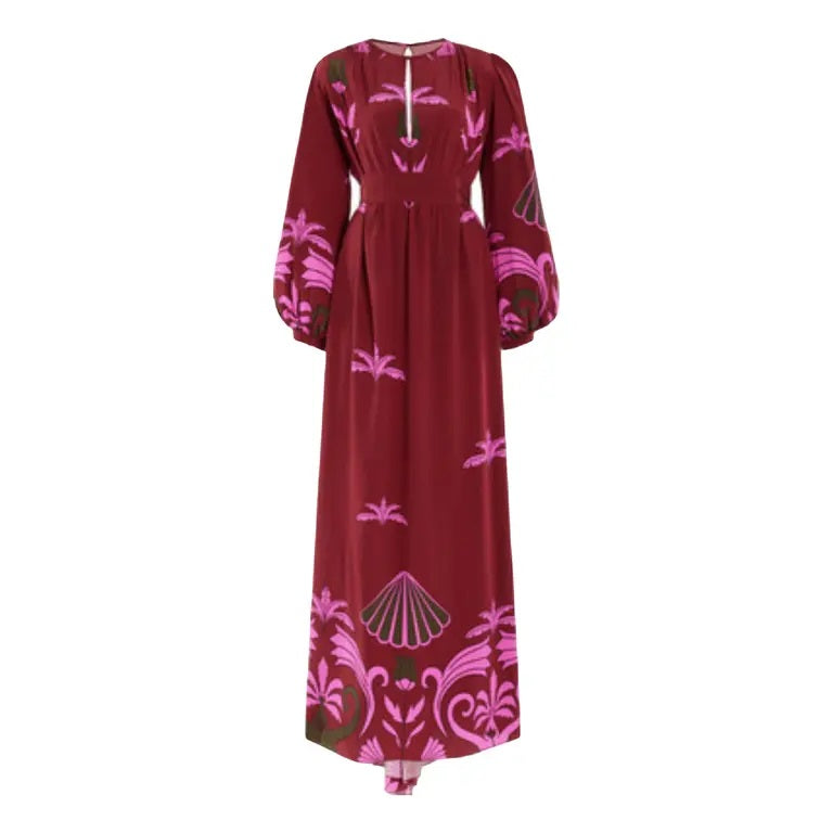 SILK MAXI DRESS