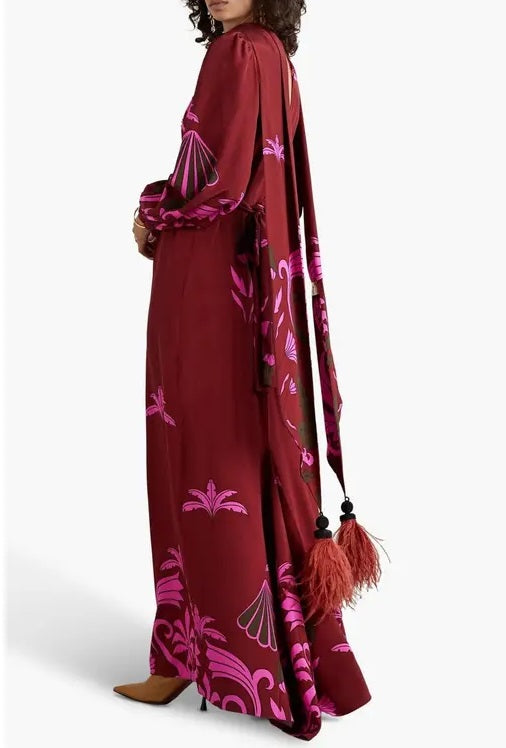 SILK MAXI DRESS