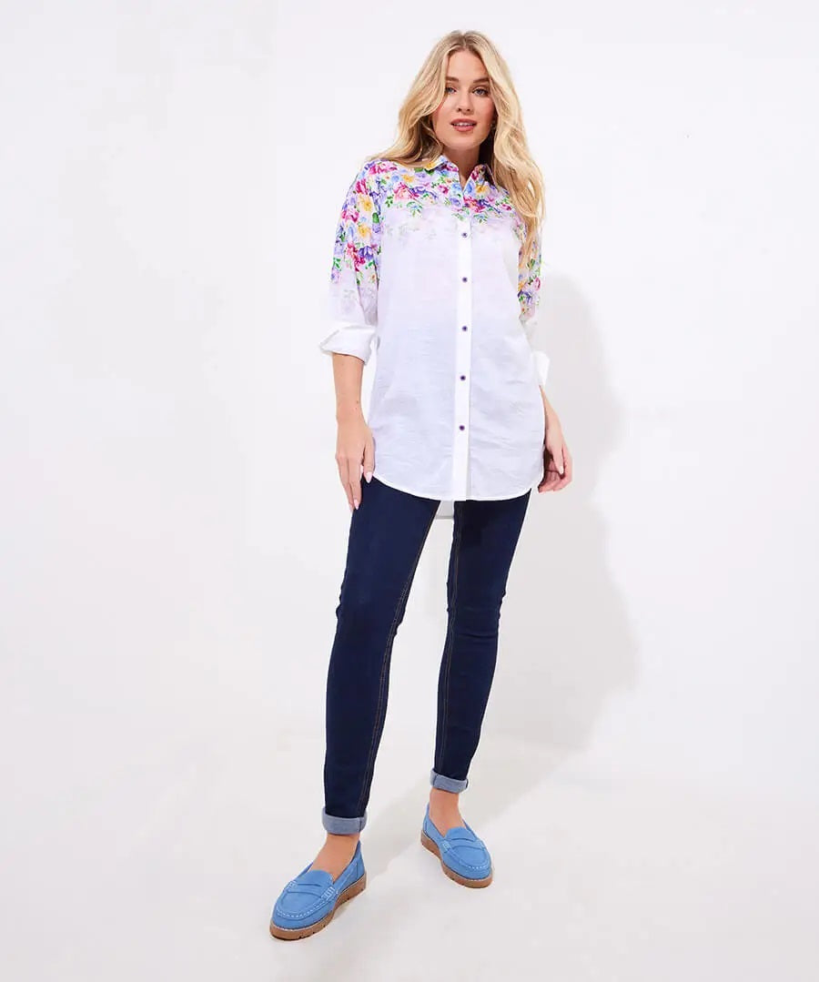 Summer Meadows Longline Blouse