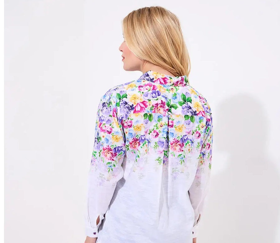 Summer Meadows Longline Blouse