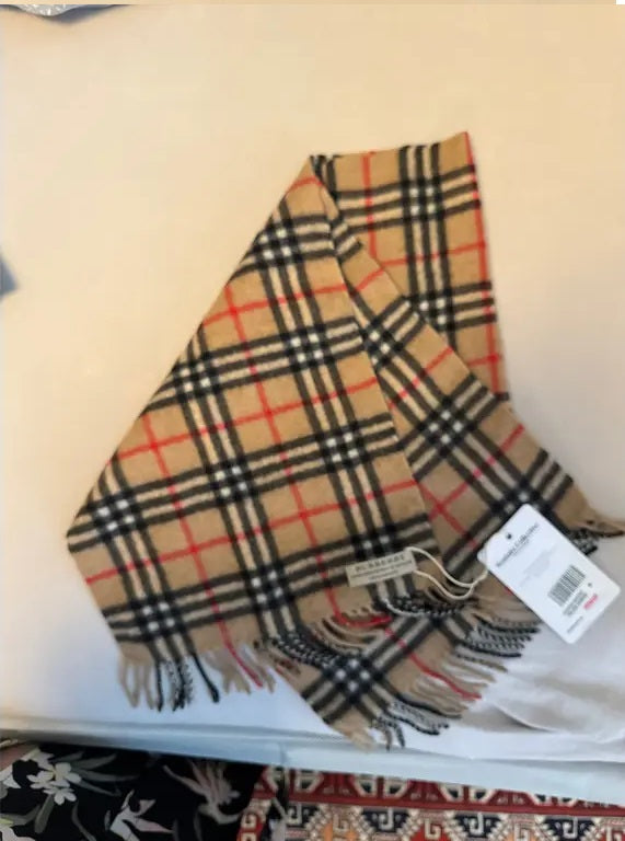 Ladies Vintage Burberry Scarve