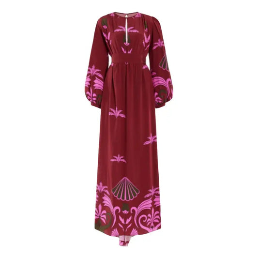 SILK MAXI DRESS