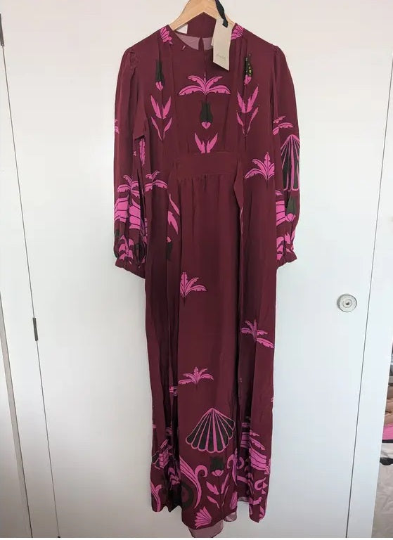 SILK MAXI DRESS